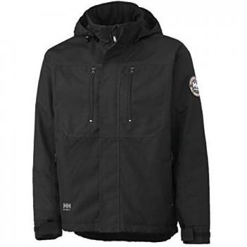 Chaqueta de Invierno Helly Hansen Berg Insulada Reflectante Negra para Hombre (2XL)