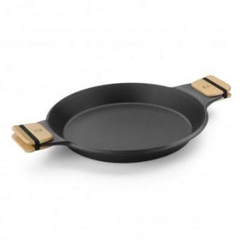 BRA Market - Paellera 36 cm, Aluminio Fundido con Antiadherente, sin PFOA, Apta para todo tipo de cocinas incluida Inducción