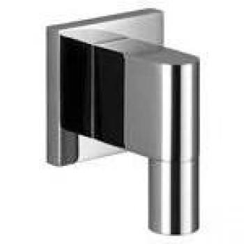 Codo de Conexión a la Pared Dornbracht 1/2 con Salida para Ducha 3/8, Negro Mate, Modelo 28450980-33