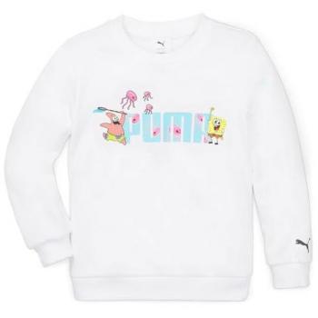 Puma Sudadera X Spongebob Crew Blanco Niño
