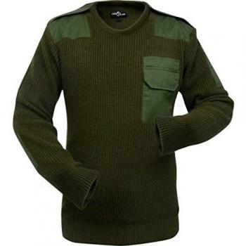 vidaXL Jersey de Trabajo Hombre Talla L Verde Militar