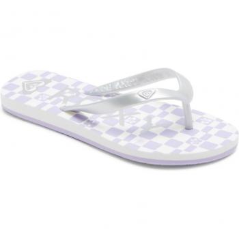 Sandalias de niños Tahiti Roxy lila blanco, talla 37