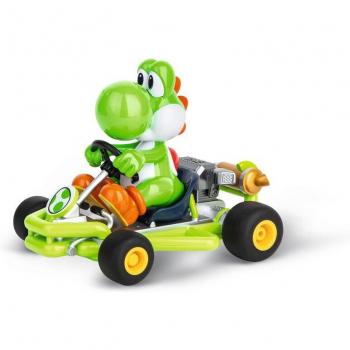 Mario Kart RC Yoshi - Carrera 370200988P RC Kart de Tubos Mario Kart de 2,4 GHz