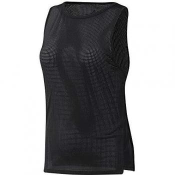 Reebok Os Perf Tank Camiseta De Tirantes, Mujer, Negro, XL