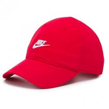 Nike Kids Futura Red Curved Brim Cap