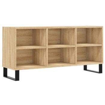 Mueble TV Multimedia Estante Roble Sonoma 103,5 x 30 x 50 cm Madera de Ingeniería Marrón