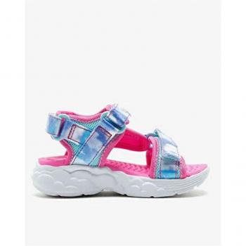 Sandalias Skechers Rainbow Racer Niña/Light Rosa Azul