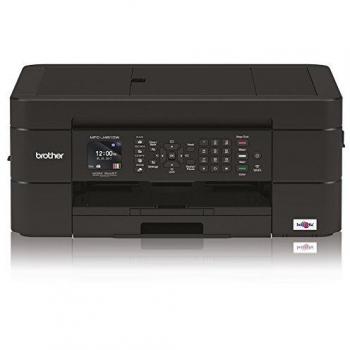 Brother mfcj491dw Impresora Multifunción Inyección de Tinta de Colores A4 con conectividad para Dispositivos Muebles y Wireless, Cargador automático y Pantalla LCD DE 4.5 cm 6000 X 1200 dpi, Negro