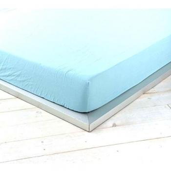 NATURALS Bajera de Lino Verde mar Cama 90 cm
