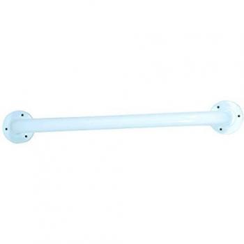 Barra de apoyo y elevación de acero blanco 30 cm - MSV