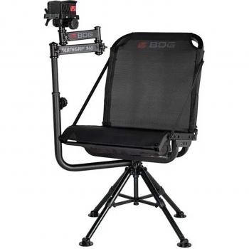 BOG DeathGrip 360 Chair Hunting Rest, Black, 1134447