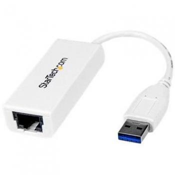 StarTech.com USB 3.0 to Gigabit Ethernet Adapter - White