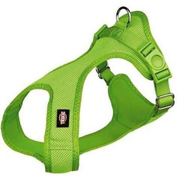 Trixie Suave Perro arnés, 30 – 45 cm x 15 mm, Color Verde
