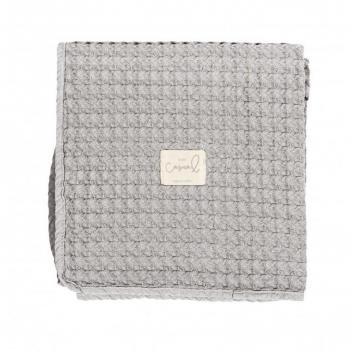 Manta Crochet Algodón Orgánico 95x75 de Bimbidreams