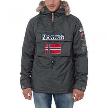 Geographical Norway Building, Chaqueta bomber para Hombre, Gris