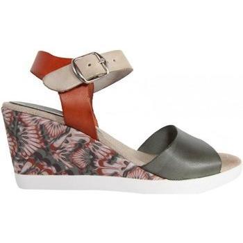 Alpargatas de cuña para mujer CUMBIA 30151 KAKI