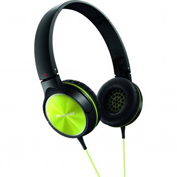 Pioneer SE-MJ522 - Auriculares de diadema cerrados, negro y verde