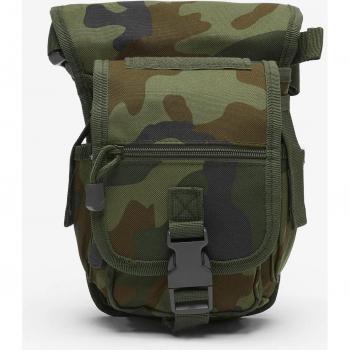 Riñonera Brandit Side Kick Woodland, tipo de producto: riñonera, características: diseño en camuflaje woodland, material resistente, múltiples compartimentos para almacenamiento, correa ajustable para la cintura