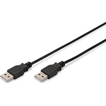 DIGITUS Cable de conexión USB 2.0-1,0 m - USB A