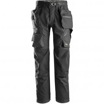 Pantalones de Trabajo Snickers 6923 Flexiwork con Bolsillos para Herramientas, Color Gris, Talla 39 32