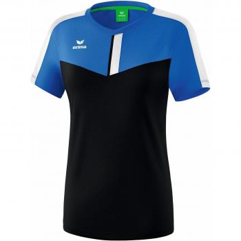 Erima Squad Women's Short Sleeve T-shirt New Royal / Black / White 34