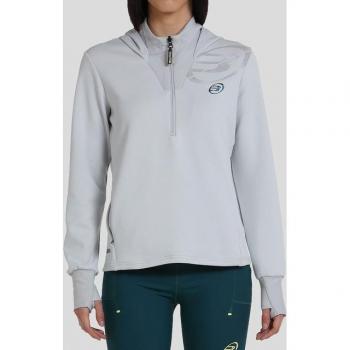 Bullpadel Sudadera de mujer Ojala con media cremallera