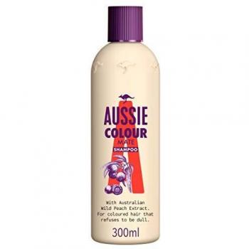 Aussie Colour Mate Shampoo, Colour Safe Shampoo for Coloured Hair That Refuses To Be Dull, 300 Ml