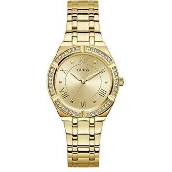 GUESS Women's Analog Quartz Watch with Stainless Steel Strap GW0033L2