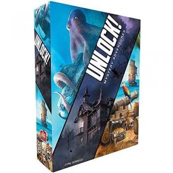 Asmodee Unlock Mystery Adventures-Juego de Mesa, edición en Italiano