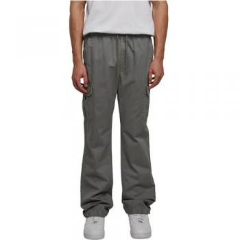 Urban Classics Men's Cotton Cargo Pants - Asphalt Color