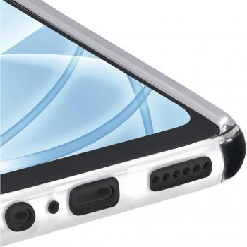 Funda Protectora Hama Prime Line para Samsung Galaxy A22 5G - TPU Negro y Transparente, Resistente a Golpes y Agua