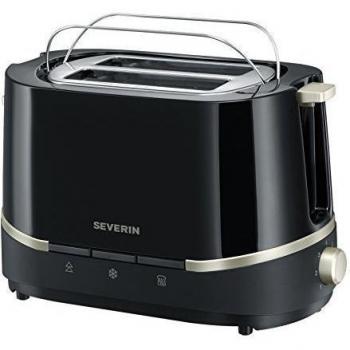 Severin AT 2290 - Tostador automático, color negro