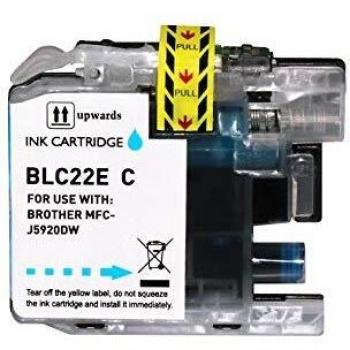 Maxprint LC22EC - Cartucho inkjet, color cyan
