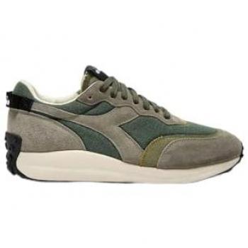 Diadora Men's Race Suede Trainers - Vetiver - Size 9