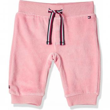 Tommy Hilfiger Baby Velours Sweatpants Pantalones, Rosa