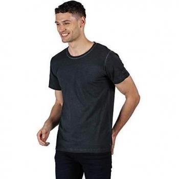 Regatta Calmon Camisa De Mangas Cortas, Negro, M para Hombre