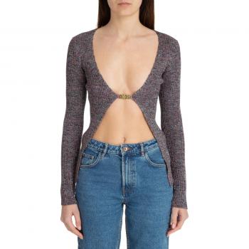 GCDS Women's Black XS Cardigan
