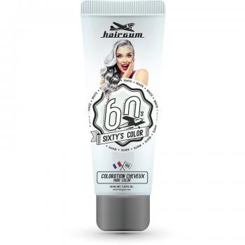 Hairgum Sixty's Color Semi-Permanent Hair Dye 60ml - White