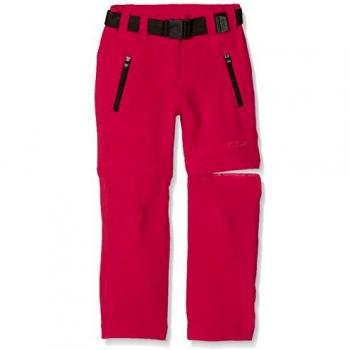 CMP Pantalón para niña con cremallera, niña, color Ibisco, tamaño 176
