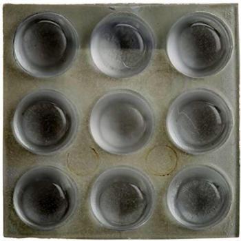 Brinox B78040H Protectoras Adhesivas en Forma de Gotas, Transparente, Tamaño 16 mm x 8 mm, Paquete de 9 Piezas