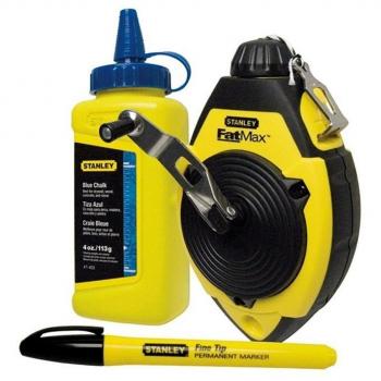 Stanley 0-47-681 - FAT MAX 30 m + polvo + nivel de cordel