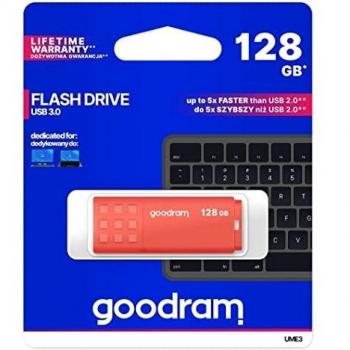GOODRAM UME3-1280O0R11 PENDRIVE USB 128GB USB 3.0 Naranja