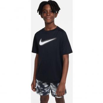 Nike Dri-FIT Graphic T-Shirt Boys, Black, Size S
