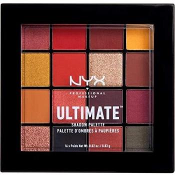 Nyx Professional Make Up Ultimate Shadow Palette Paleta De Sombras De Ojos Tono Phoenix 16 x 0,83 gr