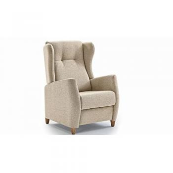 Sillón Relax Manual Ula - Color Crema