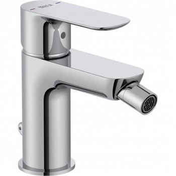 Grifo monomando para bidé Cala Roca - Mezclador de agua caliente y fría, acabado en cromo, diseño moderno y elegante, fácil instalación, tecnología de ahorro de agua