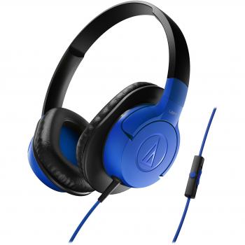 Audio-Technica ATH-AX1ISBL - Auriculares de diadema, azul