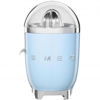 Smeg Exprimidor CJF01PBEU, 70 W, 500 milliliters, Acero Inoxidable, Azul Pastel