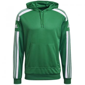 Adidas Men's Squadra 21 Hoodie - Green/White