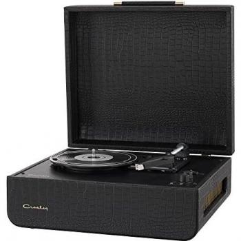 Tocadiscos Crosley Mercury Bluetooth Negro Cocodrilo